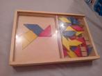 Jeu tangram bois, Ophalen of Verzenden, Zo goed als nieuw