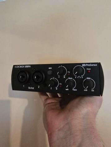 Boîtier audio PreSonus USB96, Enlèvement ou Envoi, Comme neuf, Audio