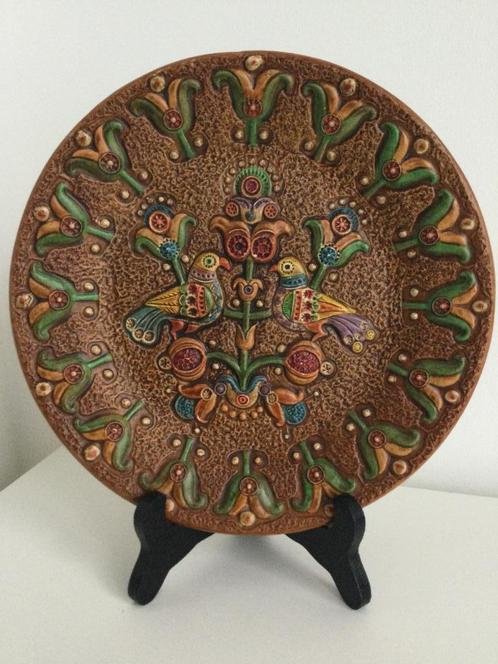 Jolie assiette Ceramica del Convento (Spain), Antiquités & Art, Antiquités | Céramique & Poterie, Enlèvement ou Envoi