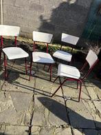 Lots de 5 tables et 20 chaises, Ophalen, Gebruikt, Bureau