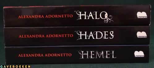 Halo - Alexandra Adornetto - De Boekerij - 3x - Paperback, Livres, Fantastique, Utilisé, Enlèvement ou Envoi