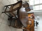 Table en chêne + 6 chaises, Antiquités & Art, Antiquités | Meubles | Chaises & Canapés, Enlèvement ou Envoi