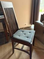 Chaises de salon marron foncé, Comme neuf, Brun, Enlèvement, Cinq, Six Chaises ou plus