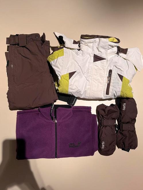 Skipakket maat 116 / 5-6 jaar, Kinderen en Baby's, Kinderkleding | Maat 116, Zo goed als nieuw, Meisje, Setje, Ophalen of Verzenden