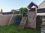 Speeltoren met fietsberging, Kinderen en Baby's, Speelgoed | Buiten | Speeltoestellen, Ophalen, Gebruikt