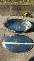 vispan inox 40 cm, Huis en Inrichting, Ophalen, Gebruikt