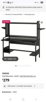 Gaming bureau + pegboard, Huis en Inrichting, Ophalen, Zo goed als nieuw, Bureau