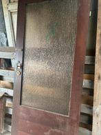 VOORDEUR MET DUBBEL GLAS, Doe-het-zelf en Bouw, Deuren en Vliegenramen, Ophalen, Gebruikt, 80 tot 100 cm, Buitendeur