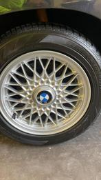 4 jantes BBS bmw M3 E30 avec pneus, 15 pouces, Autre, Pneu(s), Enlèvement