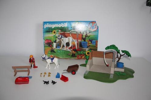 Playmobil 4193 wasbox voor paarden, Kinderen en Baby's, Speelgoed | Playmobil, Gebruikt, Complete set, Ophalen of Verzenden