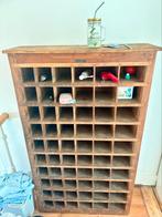 Armoire/casier imprimerie pour règles, Huis en Inrichting, Woonaccessoires | Wijnrekken, Ophalen, Gebruikt, Hout