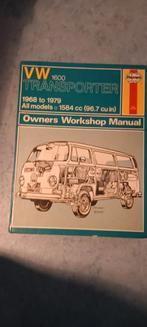 Volkswagen Vw Kever bus transporter 1600 haynes manual, Ophalen of Verzenden