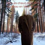 Manteau laine mohair vintage, Autre, Ophalen of Verzenden, Nieuw, Bruin