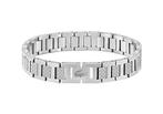 Lacoste armband heren zilver, Enlèvement, Neuf, Argent, Argent