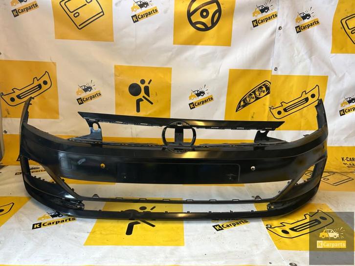 Voorbumper Polo 2G 2017-2022 4XPDC 2G0807221 BUMPER, Auto-onderdelen, Carrosserie, Bumper, Volkswagen, Voor, Gebruikt