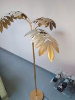 Vintage goud/koperkleurige staanlamp., Huis en Inrichting, Ophalen, Zo goed als nieuw