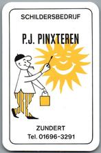 cartes à jouer - LK8713 - entreprise peinture PJ Pinxteren, Collections, Cartes à jouer, Jokers & Jeux des sept familles, Comme neuf
