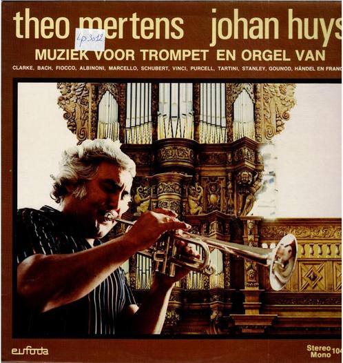 Vinyl, LP   /   Theo Mertens, Johan Huys – Muziek Voor Trom, Cd's en Dvd's, Vinyl | Overige Vinyl, Overige formaten, Ophalen of Verzenden