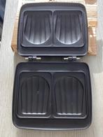 Bakplaat croque Monsieur voor NOVA of FRIFRI wafelijzer, Ophalen of Verzenden, Uitneembare platen, Zo goed als nieuw
