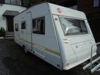 Bürstner Fun Sportiv 480 TK,4/1999, 5 pers, 1e eig, voortent, Caravans en Kamperen, Caravans, Vast bed, Rondzit, Disselslot, Particulier