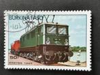 Burkina Faso 1985 - trains, locomotives, Timbres & Monnaies, Affranchi, Enlèvement ou Envoi, Autres pays