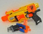 LOT Nerf : N-strike Barricade RV-10 & Nerf + Cartouches, Ophalen, Gebruikt