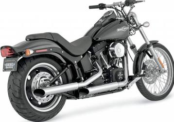 uitlaat einddempers voor softail slim etc beschikbaar voor biedingen