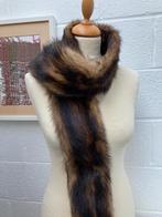 Echarpe en vraie fourrure marron aux reflets beige, Vêtements | Femmes, Bonnets, Écharpes & Gants, Enlèvement ou Envoi, Porté
