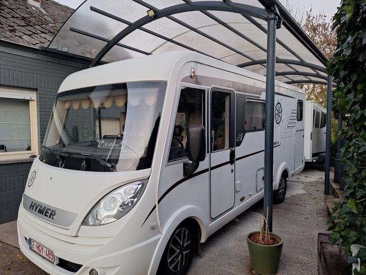 HYMER EXSIS-I   EX 578, Caravans en Kamperen, Mobilhomes, Particulier, Hymer, Automaat, Ophalen