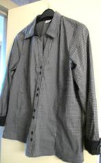 Chemise noir/gris M&S taille 50, Vêtements | Femmes, Grandes tailles, Comme neuf, Noir, Chemisier ou Tunique, Enlèvement ou Envoi