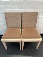 Stoelen 4 stuks €30 met wasbare kussens, Ophalen, Overige materialen, Overige kleuren, Zo goed als nieuw