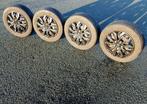 Jantes Audi A3 avec pneus 4-saisons 205/55-16, Ophalen, Gebruikt, 16 inch, Banden en Velgen