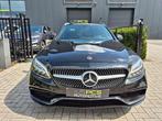 Mercedes-Benz C 180 AMG-Line / AUTOMAAT / 24 MAANDEN, Auto's, Mercedes-Benz, Automaat, 114 kW, Lederen bekleding, Zwart
