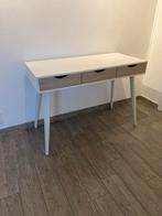 Bureau design avec 3 tiroirs et chaise de bureau, Enlèvement ou Envoi, Comme neuf, Bureau