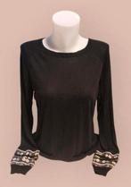 ✨️H&M Longsleeve Top - Maat 38 - Topstaat✨️, Kleding | Dames, Topjes, Maat 38/40 (M), H&M, Zwart, Ophalen of Verzenden