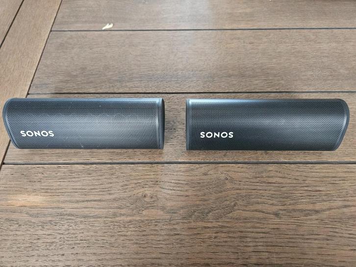 2 Sonos Roam SL (vendu ensemble uniquement), Audio, Tv en Foto, Luidsprekerboxen, Gebruikt, Front, Rear of Stereo speakers, Minder dan 60 watt