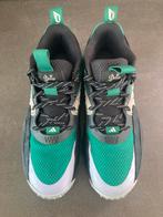 Adidas Damian Lillard - zwart/groen - EU 43 1/3, US 9 1/2, Verzenden, Zo goed als nieuw, Schoenen