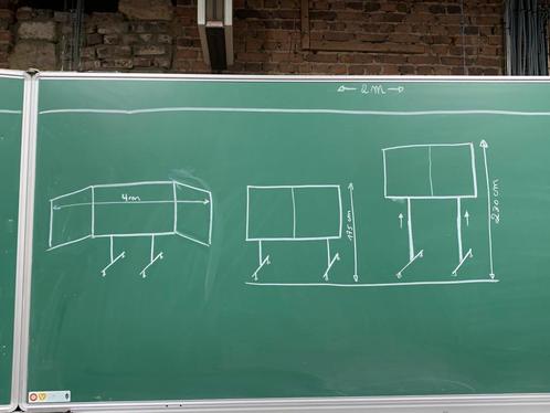 Schoolkaart, Huis en Inrichting, Woonaccessoires | Tekstborden en Spreuken, Gebruikt, Ophalen