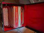 Accordeon Crucianelli, Muziek en Instrumenten, Accordeons, Gebruikt, Knopaccordeon, 120-bas, Met riemen
