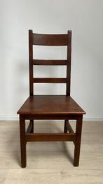 Klassieke houten stoelen (tot 12 stuks), Vijf, Zes of meer stoelen, Bruin, Zo goed als nieuw, Hout