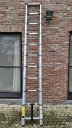 Telescopische ladder, Ophalen, Ladder