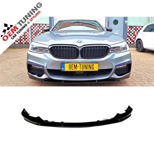 BMW 5 serie | G30 & G31 | M-Performance frontlip | zwart |, Autos : Pièces & Accessoires, Carrosserie & Tôlerie, Pare-chocs, BMW