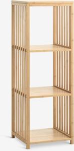 Bamboo 3 vakken kast, Huis en Inrichting, Kasten | Overige, Ophalen, Zo goed als nieuw