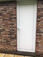 Achterdeur wit, Chambranle de porte, 75 à 150 cm, Synthétique, 150 à 225 cm