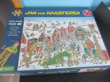 puzzel jan van haasteren 1000 stuks het dorp van de kerstman beschikbaar voor biedingen