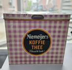 Winkelblik blik koffieblik theeblik Niemeijer's VERZENDEN NL, Utilisé, Enlèvement ou Envoi, Café