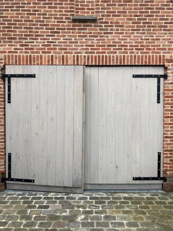Garagepoort, 200 cm ou plus, Portail battant, Enlèvement, Utilisé