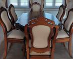 Table de salle à manger Biedermeier + 6 chaises, Antiquités & Art, Antiquités | Meubles | Tables, Enlèvement