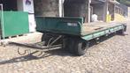 REMORQUE PLATEAU 16 TON, Auto diversen, Aanhangers en Bagagewagens, Ophalen, Gebruikt