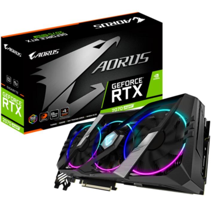 AORUS GeForce RTX 2070 SUPER 8G, Computers en Software, Videokaarten, Gebruikt, Nvidia, GDDR6, HDMI, DisplayPort, Ophalen